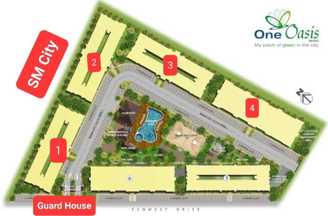 Ri'S One Oasis W Free Pool Back Of Sm City Mall Davao Exterior foto
